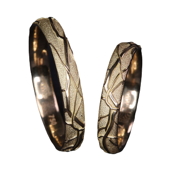 Gelbgold-Ringe-3mm