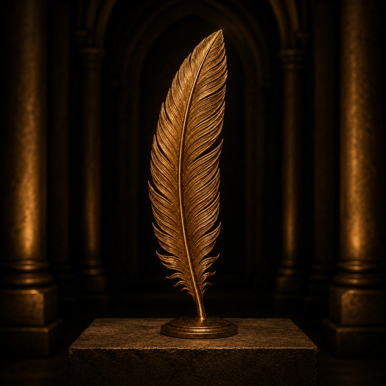 Signification du symbole de la plume en joaillerie