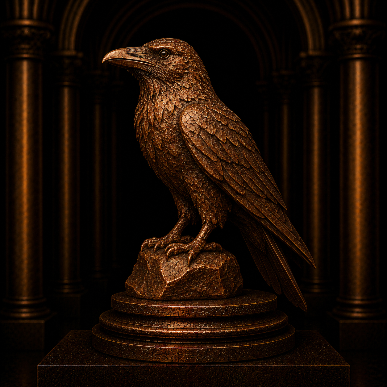 Signification du symbole du corbeau en joaillerie