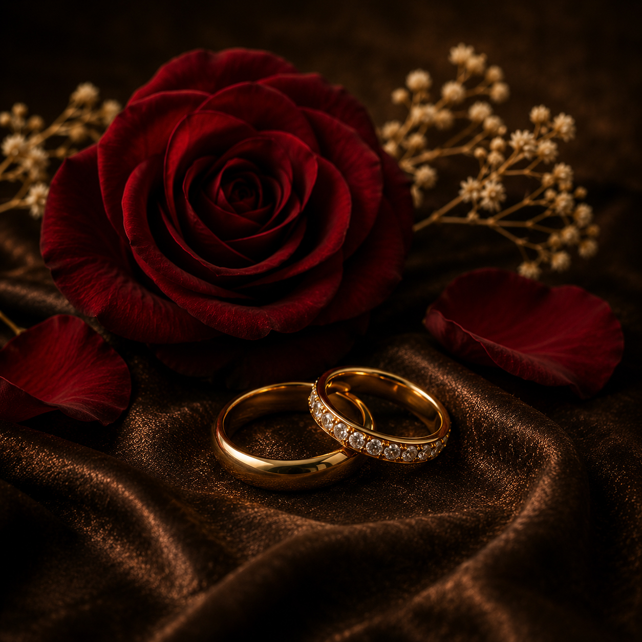 Rosenhochzeit nach 10 Jahren