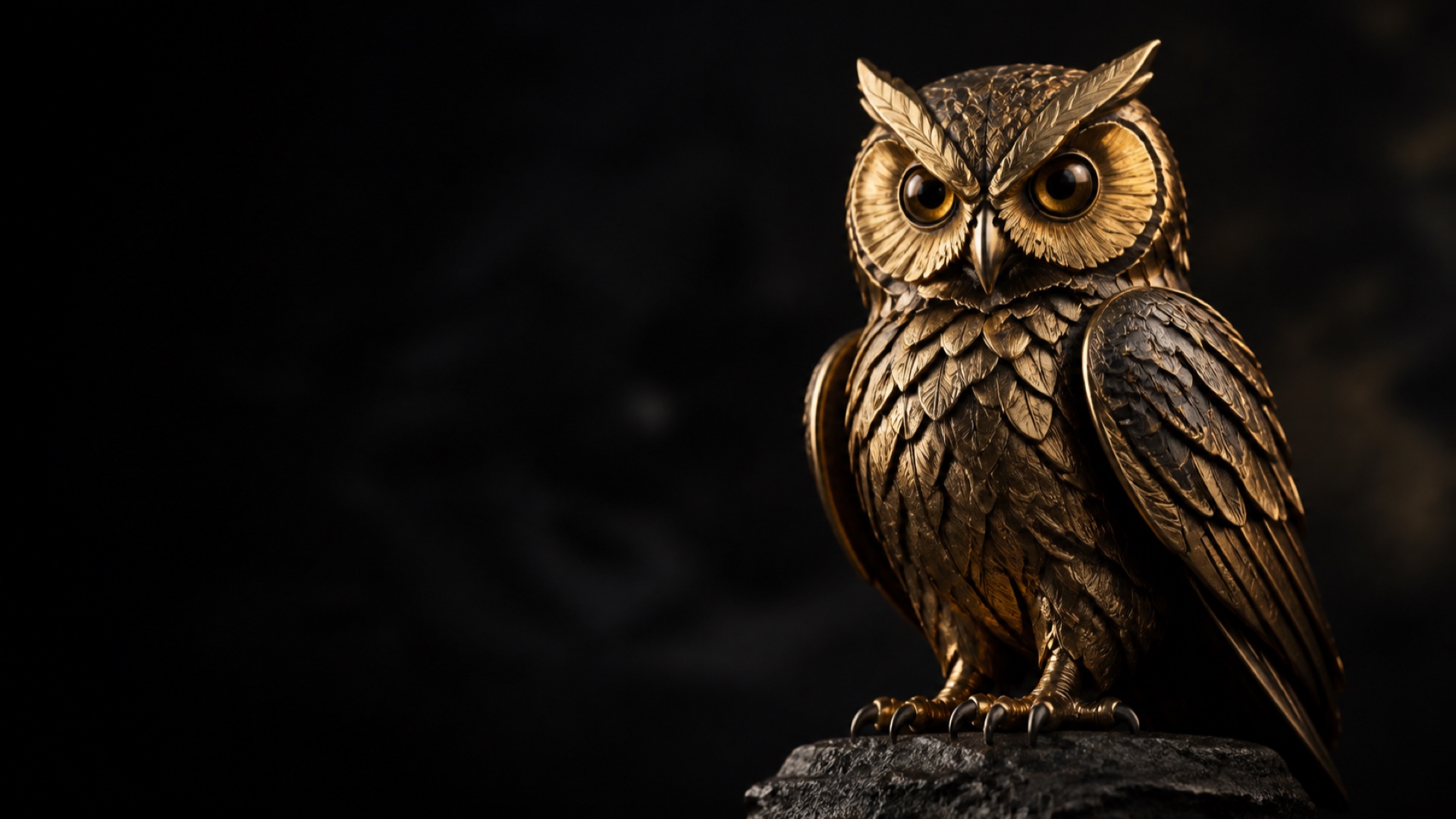Owl as a symbol of wisdom, watchfulness and intuition