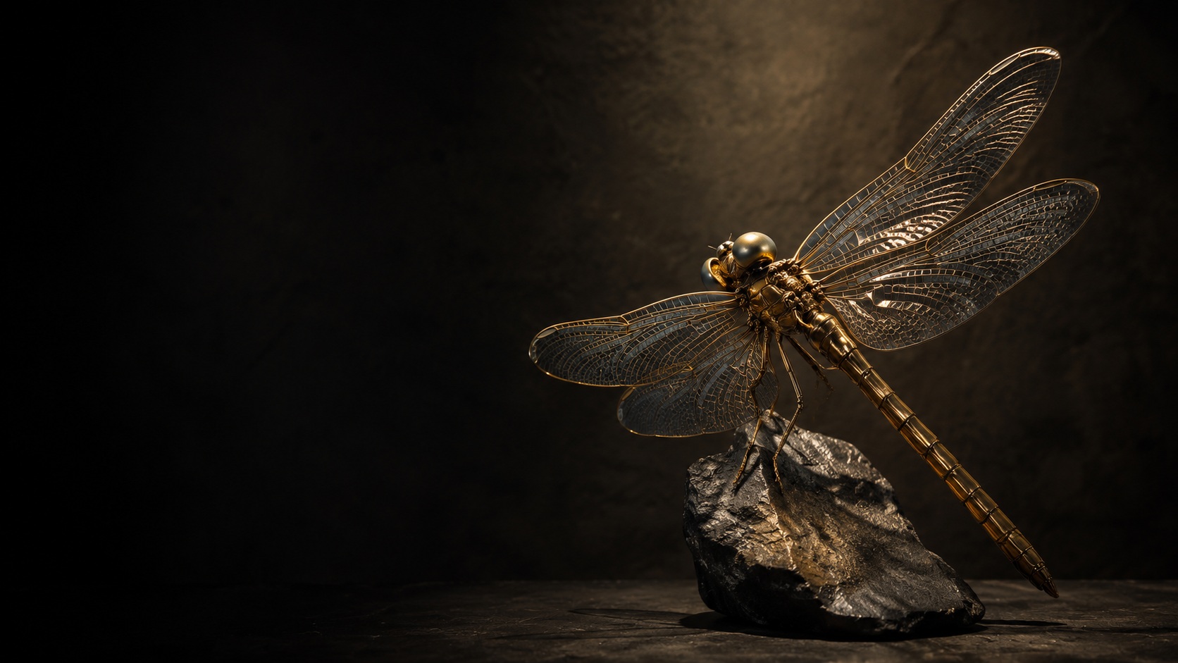 Dragonfly as a symbol of lightness, change and conscious presence