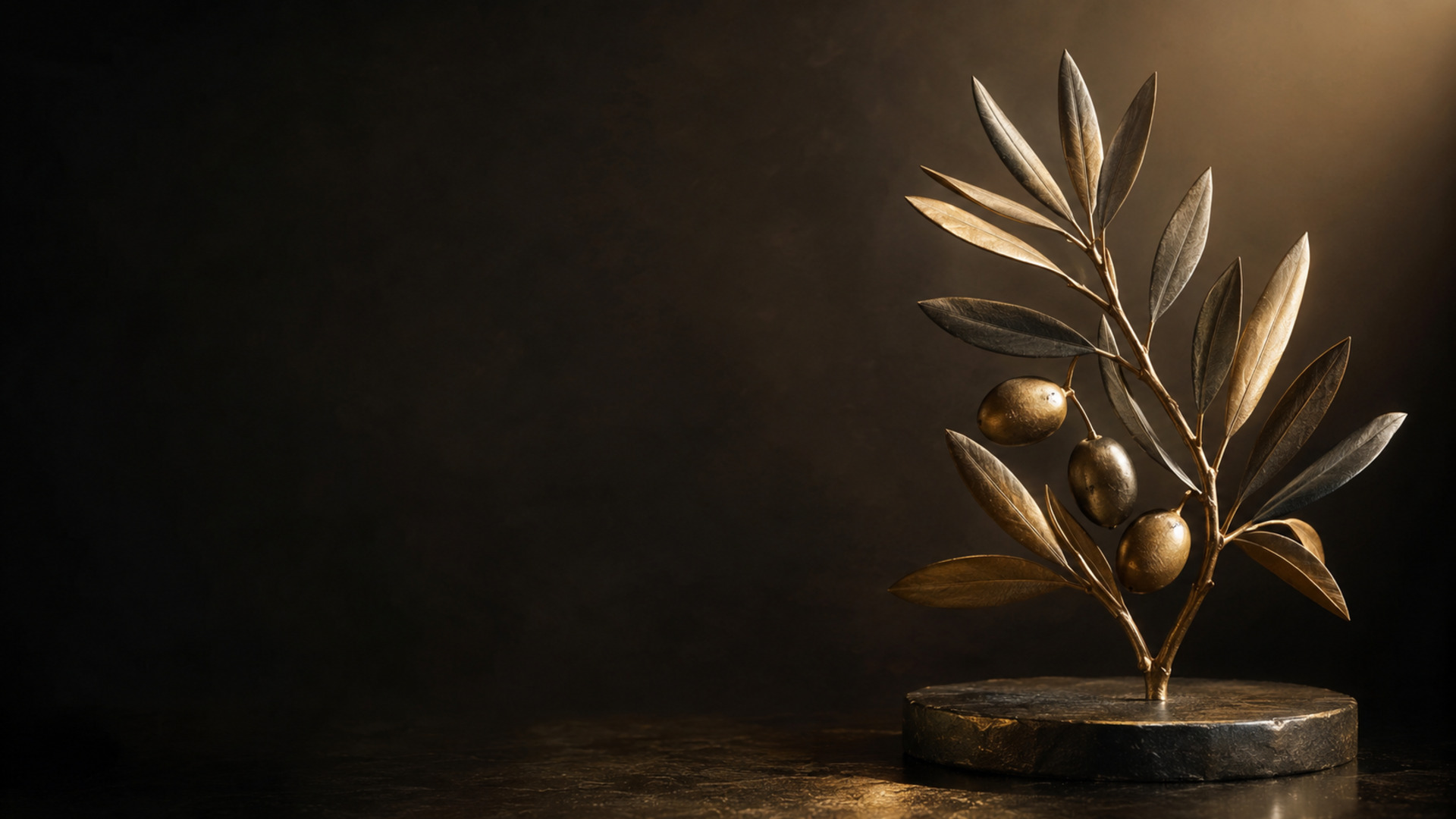 The olive branch as a symbol of peace, reconciliation and hope
