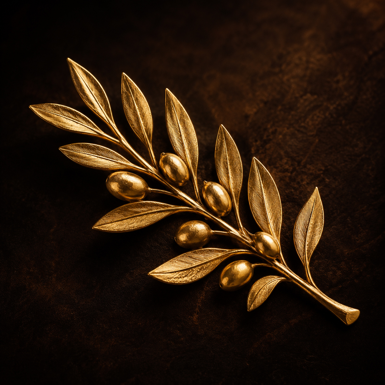 Signification du symbole du rameau d'olivier en joaillerie