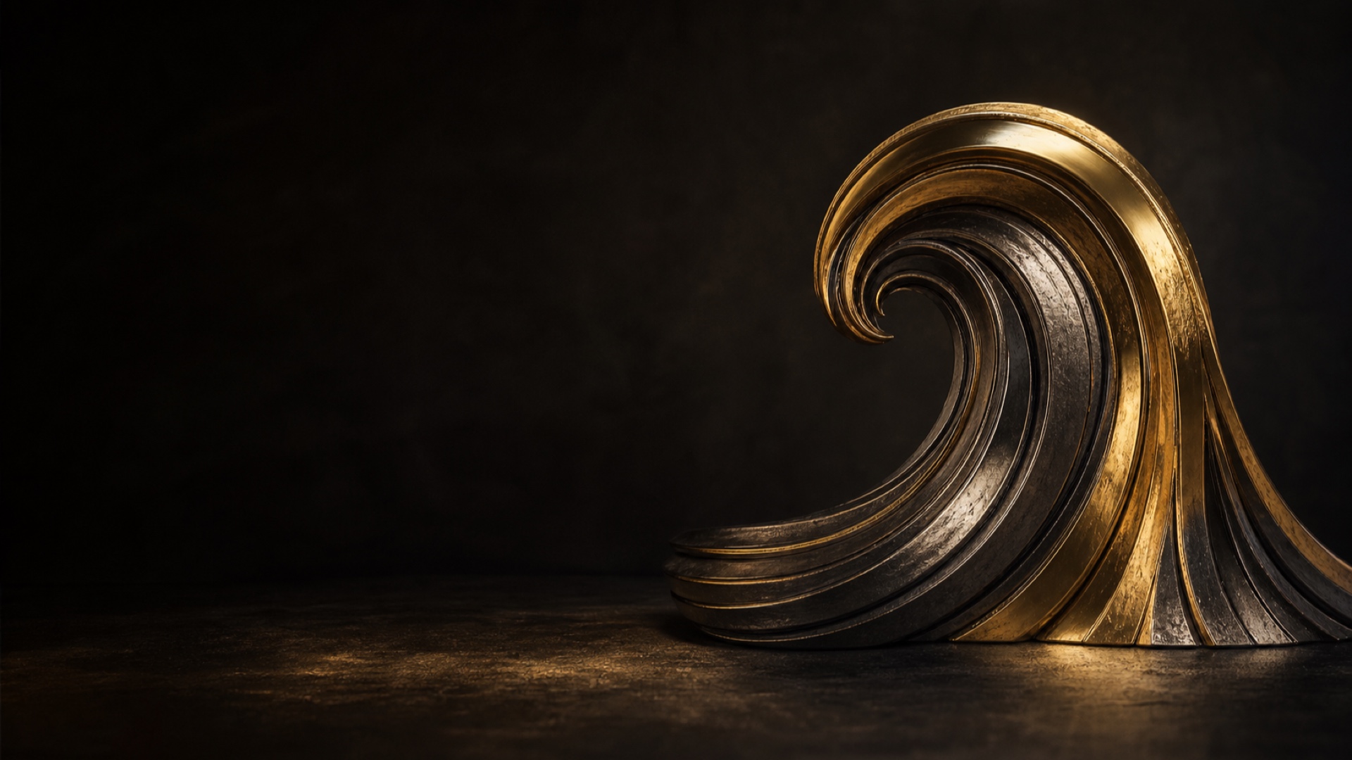 La vague, symbole du changement, de la force de la nature et de l'endurance