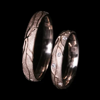 Retina-Rotgold-Ringe,4mm breit,mit-Diamanten-bestueckt