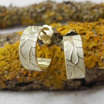 retina creolen 585 gelbgold